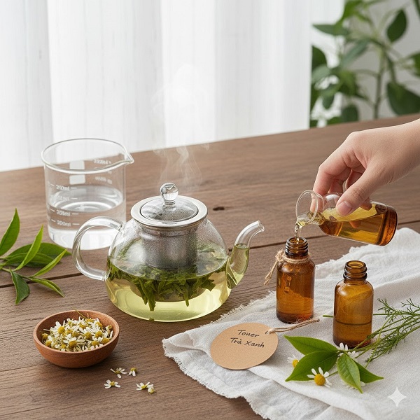Cách làm toner thiên nhiên cho da nhạy cảm