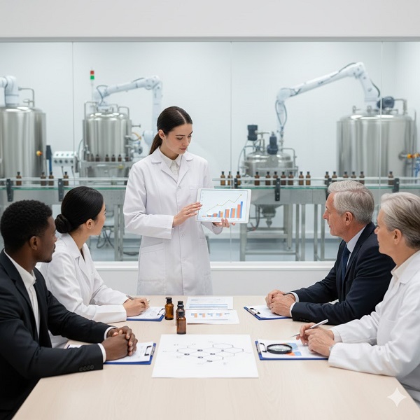 nhà máy gia công mỹ phẩm